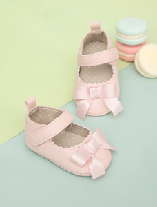 Chaussures de bébé fille en coton à semelle souple, nouveau design, pour mariage et fête, style princesse, pour les premiers pas - Product Image 2