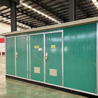 Poste de transformateur compact intelligent intégré pour parc industriel, triphasé 50/60Hz