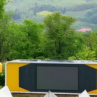 Maison conteneur modulaire mobile en acier durable avec énergie solaire et design écologique pour hôtels, restaurants, bars