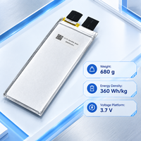 Sel Baterai Solid State 66000mAh 360Wh/kg 3.7V 3C Langsung dari Pabrik, Dapat Disesuaikan Tegangan & Kapasitas untuk FPV Racing & Freestyle UAV