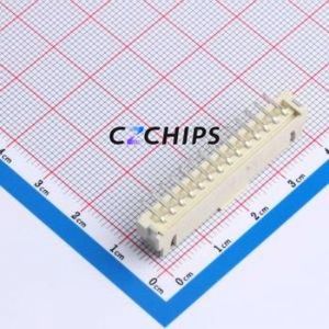 ZX-XH2.54-14PLT Wire-to-Board Pin Header SMD,P=2.5mm Connector 1x14P 2.5mm Vertical Mount XH - Product Image 2