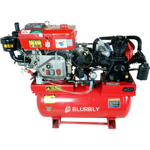 <span class=keywords><strong>Compresseur</strong></span> d'air diesel portable 1,5 kW 1,58 MPA, réservoir de 100 L, pompe à piston 42 CFM, moteur neuf, huile usagée pour usage routier et industriel - Product Image 6