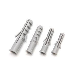 100 pièces/sac, tube d'expansion en plastique, bouchon en caoutchouc, chevilles murales, chevilles murales à nervures M6 M8 M10, <span class=keywords><strong>vis</strong></span> autotaraudeuses - Product Image 5
