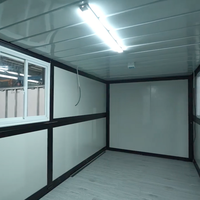 Chine - Structure en acier galvanisé de haute qualité - Panneau sandwich - Bâtiment modulaire préfabriqué - Imperméable - Ignifuge - Appartement - Salon