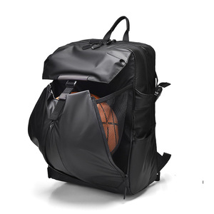 Sac à dos de sport imperméable grande capacité pour volleyball, cyclisme en extérieur, extensible avec support de casque, pour raquettes de basketball - Product Image 1