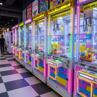 Nouvelle Machine à Griffe en Verre Entièrement Transparente Personnalisée pour Poupées – Équipement de Jeu de Griffe à Prix – Machine de Divertissement