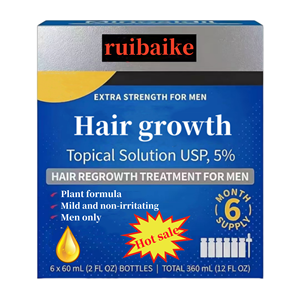 Özel etiket gelişmiş % bitkisel formüllü biyotin saç büyütme serumu daha hızlı büyümeyi ve kırılmanın azalmasını teşvik eder - Product Image 1