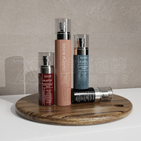 Bouteille de spray cosmétique en plastique PET personnalisée OEM ODM, bouteille de spray hydratant, bouteille de spray à fine brume, 50 ml, 100 ml, 150 ml, 180 ml