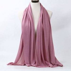 Good Quality Wraps Soft Shawls Chiffon Scarves Hijabs Fashion Muslim Scarf <b>Hijab</b> Large Size Plain Women - Product Image 5