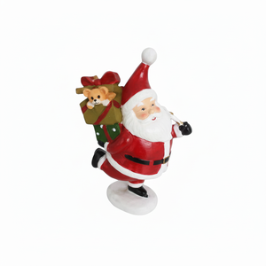 Personalizzabile 30 cm resina di Babbo Natale figurina di natale decorazione artigianato 8 pz Per scatola Per il commercio all'ingrosso - Product Image 1