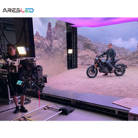 Pantalla Led de pared con efecto 3D P3.91mm, Panel portátil de inmersión 4K 8K, pantalla de fondo de estudio de grabación Virtual Visual