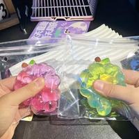 Juguete Antiestrés RXS con Forma de Uva, Juguete Sensorial Kawaii de TPE de Ascenso Lento, Unisex, para Aliviar la Ansiedad, Venta al Por Mayor