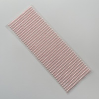Autocollants en ABS brillant écologiques de haute qualité, autocollants perlés pour embellir les coques de téléphone, les couvertures de cahiers, la décoration DIY