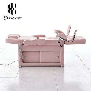 Cama Ginecológica Multifuncional con Gabinete de Almacenamiento, Cama Eléctrica de Masaje, Cama Privada para Exámenes Ginecológicos y Enfermería - Product Image 3