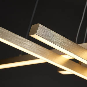 Plafón led dorado para techo, lámpara colgante decorativa para sala de estar, iluminación de oficina - Product Image 5