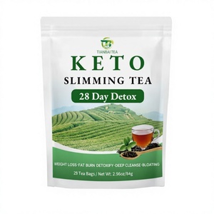 Thé Tianbai, cure détox cétogène faible en gras <span class=keywords><strong>de</strong></span> 28 jours, amincissant pour adultes, <span class=keywords><strong>perte</strong></span> <span class=keywords><strong>de</strong></span> <span class=keywords><strong>poids</strong></span>, sachets <span class=keywords><strong>de</strong></span> thé <span class=keywords><strong>de</strong></span> 3 g, emballage en boîte - Product Image 4