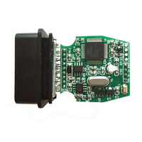 MINI VCI J2534 para Tis Techstream V18.00.008 Software J2534 OBD2 Cable de diagnóstico con enlace hasta 2023 años