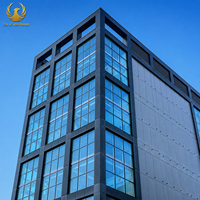Bâtiment de bureaux commercial en acier, conception écoénergétique, plan de plancher personnalisé, certifié CE, durée de vie de 50 ans, style moderne pour
