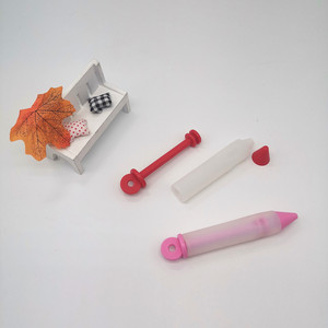 Stylo à pâtisserie portable en silicone, avec embouts épaissis pour la décoration, idéal pour la confection <span class=keywords><strong>de</strong></span> chocolats, fondants, macarons, biscuits - Professionnel - Product Image 1