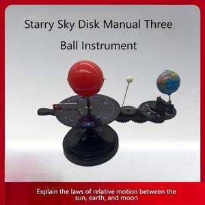 Disque Ciel Étoilé Instrument à Trois Globes - Simulateur d'orbite Soleil-Terre-Lune avec Soleil Lumineux pour l'enseignement de la Géographie - Product Image 6