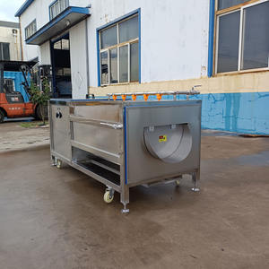 Compre cúrcuma, máquina peladora de lavado de jengibre, compre cúrcuma, máquina peladora de lavado de jengibre, máquina de limpieza de cepillo de rábano - Product Image 4