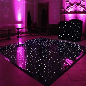 Super Cool Colorful Wired Dmx Dance Floor For Stage Wedding Party