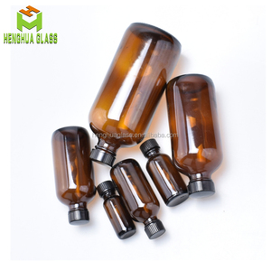 Nhà Máy Bán buôn giá 15ml 30ml 60ml 120ml 240ml 500ml 1000ml hổ phách Boston Vòng chai thủy tinh với Bakelite Phenolic cap - Product Image 3