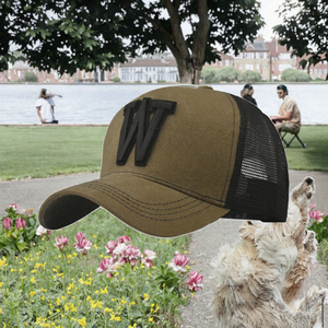 หมวกเบสบอลสตรีทสำหรับกีฬากลางแจ้งชายและหญิง รุ่นใหม่ W ปักลายสามมิติ ผ้าตาข่ายระบายอากาศ ลวดลายตัวอักษร - Product Image 2