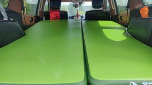 Cama inflable portátil BYD SUV Tesla 3/<span class=keywords><strong>Y</strong></span>/<span class=keywords><strong>S</strong></span>/X, colchón de aire personalizable para acampar <span class=keywords><strong>y</strong></span> viajar, cama de aire inflable para coche - Product Image 2