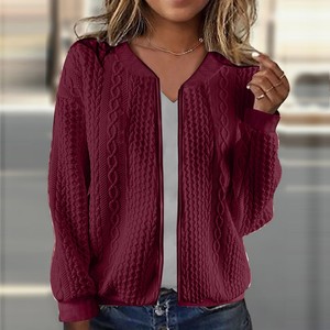 Nueva Camiseta de Béisbol para Mujer, Cómoda, Holgada, con Cuello Alto y Cierre, Ropa de Moda Femenina - Product Image 4