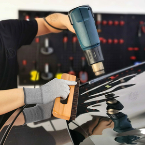 Cleze cửa sổ chuyên nghiệp Tint công cụ Kit bàn chải gỗ cho thiết bị chăm sóc xe cài đặt của cửa sổ tinting - Product Image 5