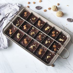 Cross Border Rectangular <strong>Brownie</strong> Pan for Baking Square Cake <strong>Tin</strong> for Grinding Bread and Cake for Home Kitchen Use - Product Image 4