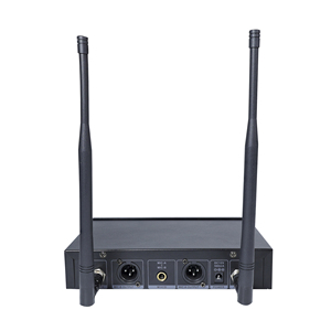 ไมโครโฟนไร้สาย UHF แบบไดนามิก 2 ช่อง สำหรับ<span class=keywords><strong>คาราโอเกะ</strong></span> KTV <span class=keywords><strong>การ</strong></span>แสดงสด และบนเวที - Product Image 5