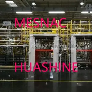 Huashine Robot En Asrs Automatisch Opslagsysteem Plus Ongeveer 50 Stuks Agv Met Erp/Mes Bij Één Chemisch Project