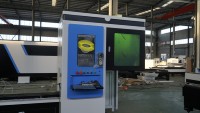 Découpe laser de tubes en aluminium, découpeuse laser à fibre CNC pour profilés métalliques