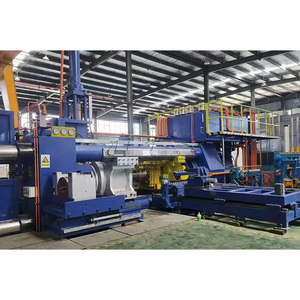 Dự ứng lực ngắn đột quỵ 1450t nhôm đùn Báo Chí cố định giả khối 152mm phôi 6 inch nhôm đùn máy - Product Image 6