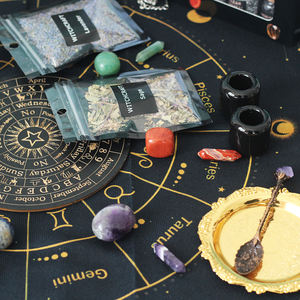 Juego de Brujería Grande al por Mayor de 50 Piezas, Juego de Altar de Bruja <span class=keywords><strong>para</strong></span> <span class=keywords><strong>Principiantes</strong></span>, Juego de <span class=keywords><strong>Hechizos</strong></span> <span class=keywords><strong>para</strong></span> <span class=keywords><strong>Principiantes</strong></span>, Juego de Suministros de Brujería - Product Image 3