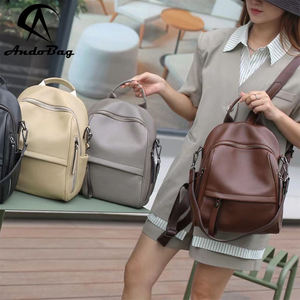 AndoBag - Mochilas de Moda de Cuero Vacuno Genuino para Mujer, Bolsos de Hombro para Viajes al Aire Libre, Bolsos de Mano de Gran Capacidad 8515 - Product Image 1