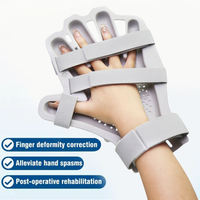 Attelle orthopédique réglable pour main et doigts, dispositif d'entraînement pour la rééducation post-AVC, attelle d'extension des doigts et du poignet