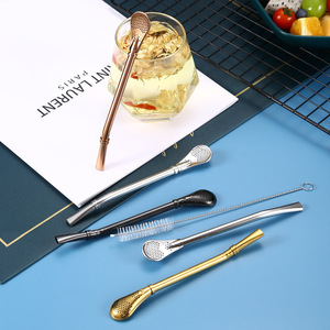 Cuchara de Acero Inoxidable 304 para <span class=keywords><strong>Mate</strong></span>, Filtro y Pajita, Grado Alimenticio, Venta al por Mayor - Product Image 5