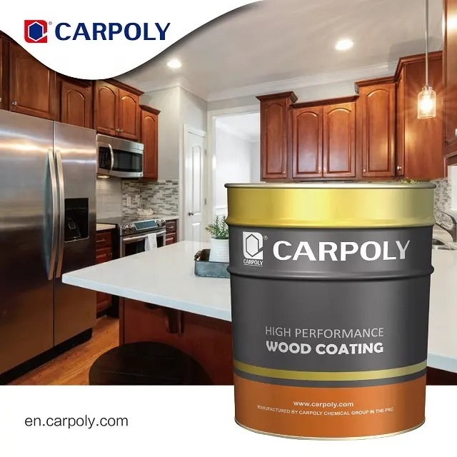 CARPOLY PU Primer Paint Holzlack der chinesischen Marke für Holz möbel Italien Qualität