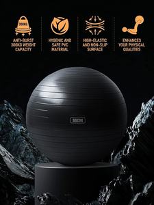 Wellshow Sportb Gym <span class=keywords><strong>Ball</strong></span> 55-85cm Ballon suisse d'exercice pour Fitness Yoga Pilates <span class=keywords><strong>Grossesse</strong></span> Anti Burst <span class=keywords><strong>Ball</strong></span> Chair pour l'équilibre - Product Image 2