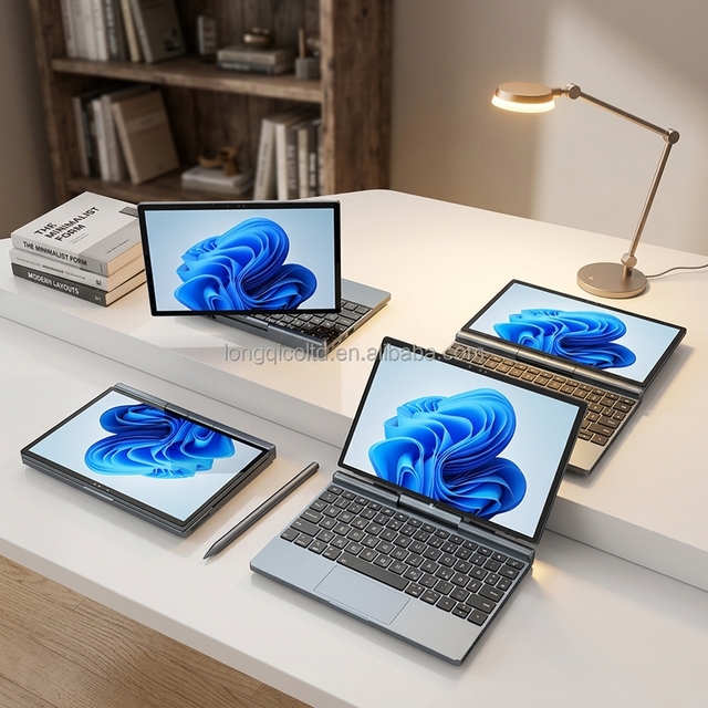 New 11" Laptop Intel I5 12th Gen 12-Core Fingerprint Unlock Touchscreen 16GB DDR4 RAM 256GB SSD Windows 11 Pro 2-in-1 English
