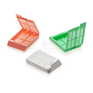 Quadratische Gewebe einbettung kassette für die histologische Biopsie verarbeitung POM PP Kunststoff-Einbettung kassette - Product Image 2