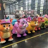 Voiture animatronique dinosaure marchant pour enfants, pour parcs de trampolines et parcs d'attractions, utilisation intérieure et extérieure