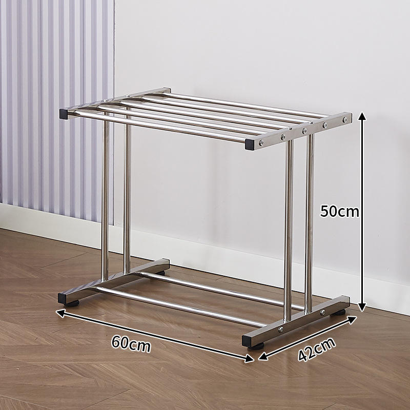 Pied réglable monocouche en acier inoxydable 60 plis