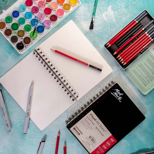 <span class=keywords><strong>Diario</strong></span> de Arte Visual Mont Marte A4, Cuaderno de Dibujo para Artistas de 120 Páginas - Product Image 2