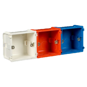 Электрические коробки ПВХ, квадратные, для настенного монтажа, 20 куб. дюймов, новые, пластиковые распределительные коробки для потолочных светильников - Product Image 1