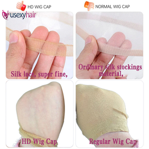 Nhà máy tùy chỉnh đầy đủ ren thông gió HD Mũ tóc giả siêu căng để làm tóc giả làm phụ kiện tóc - Product Image 6