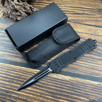 Couteau de plein air de haute qualité en gros, manche en alliage de zinc, acier inoxydable 8cr13 haute dureté, couteau pliant mini portable EDC
